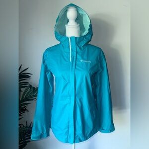 Columbia Girls Teal Arcadia II Winter Waterproof Jacket size XL(14-16)